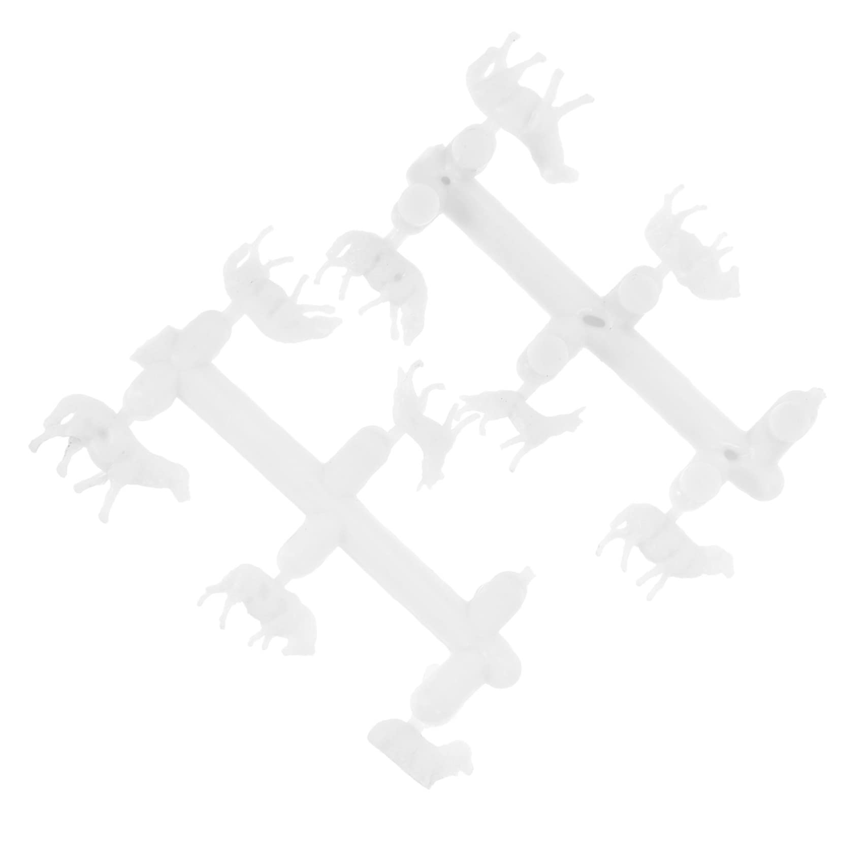 Toddmomy10pcs Micro View Sheep Farm Animal Figurine Crystal Resin Filling Models Epoxy Resin Molds Filler Small Wolf Figurines Miniature Animal Statue White Toddler Sand Table Lamb Plastic