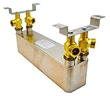✔️ Material: Edelstahl 316L mit Korrosionsschutzsystem, mit Kupfer gelötet - 99,9% Cu