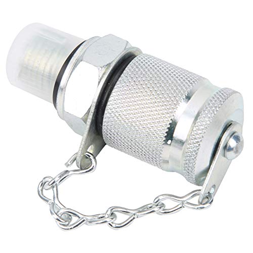 Image of High-Pressure Hydraulic Testing Adapter with UNF /2 Thread for Temperature & Pressure Testing in Hydraulic Systems - Compatible with Standard Test Equipment