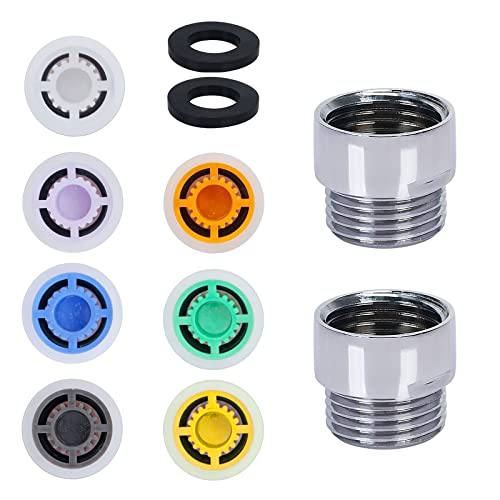 11er-Set Dusche Brause Durchflußbegrenzer,Dusche Wassereinsparung Geeignet für Duschkopf Stromverringerungs Begrenzer mit 1/2 Gewinde Durchmesser für Küche Bad Fester Duschkopf oder Handbrause Cover