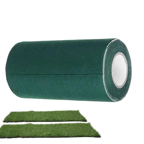 Artificial Grass Tape | Turf Tape | Green Fixed Adhesive Connection Synthetic for Outdoor Fixing Carpet Mat Jointing Lawn Rug Garden Playground Terraces