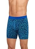 Jockey Men's Underwear Active Ultra Soft Modal 6' Boxer Brief, Twist and Turn, L