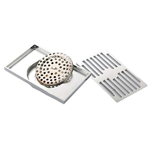 Protectores de Drenaje Cobre Planta desagüe del baño verde de bronce antiguo piso de drenaje gran flujo de insectos Desodorante Control de Anti-agua for la cocina Lavadero Garaje Cover