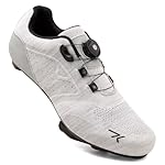 Feyenold Zapatillas de Ciclismo Unisex - Compatibl...: 【Zapatos de ciclismo profesionales】:Diseñados con un arco estable para mantener una postura correcta mientras se conduce; estos zapatos prevenían lesiones de tobillo y rodilla; mejoran la transmisión de potencia y elevación 【Compatibilidad y Versatil...