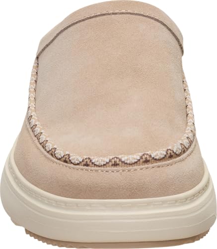 Image of HEYDUDE Women's Remi Toastee Suede Clog Slip On Shoe | Lightweight Easy On Sherpa Lined | Durable Grip Outsole