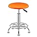 Stołek barowy, toaletka, nowoczesny uchwyt, regulowana wysokość (38 ~ 50 cm), stołki barowe, stołki stołki o wysokości 360°, niebieski, czarny, pomarańczowy)