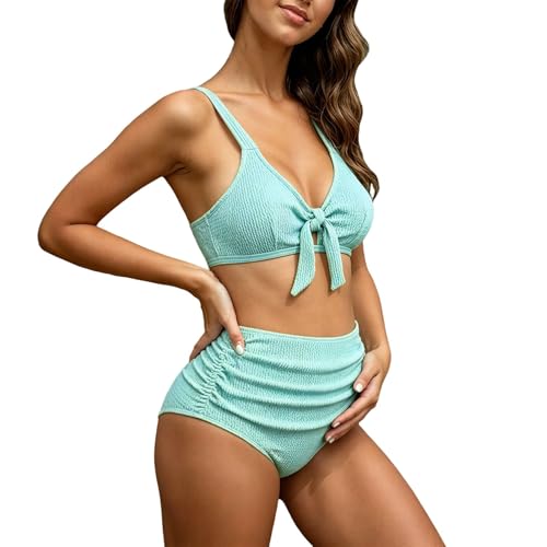 Maillot de bain de maternité avec contrôle du ventre pour soulager le dos à la piscine