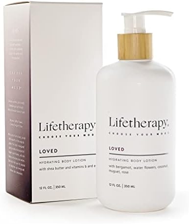 Lifetherapy Hydrating Lotion For Hand & Body | Non Greasy Lightweight Lotion Made with Shea Butter (Loved)