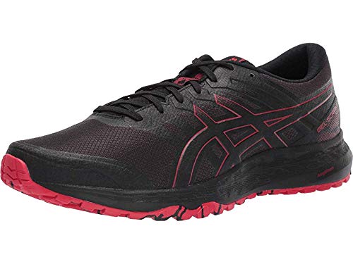 ASICS Men's Gel-Scram 5 Trail Running Shoes, 10M, Black/Speed RED