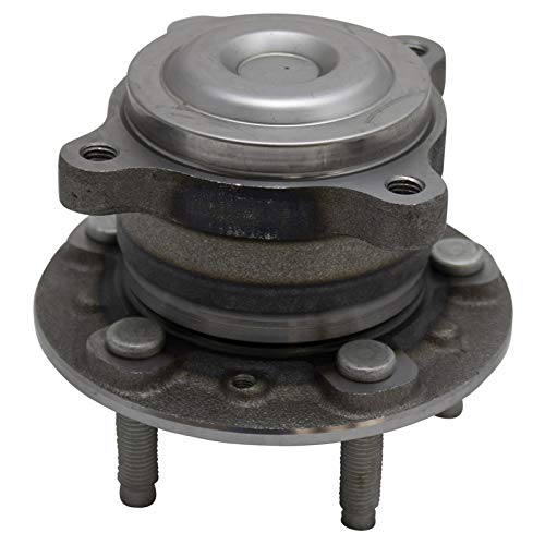 Image of TRQ Rear Left and Right Wheel Bearing and Hub Assembly Set 2 Piece Compatible with 2013 Chevrolet Cruze 2014-2015, 15 Inch Wheels 2016 Cruze Limited