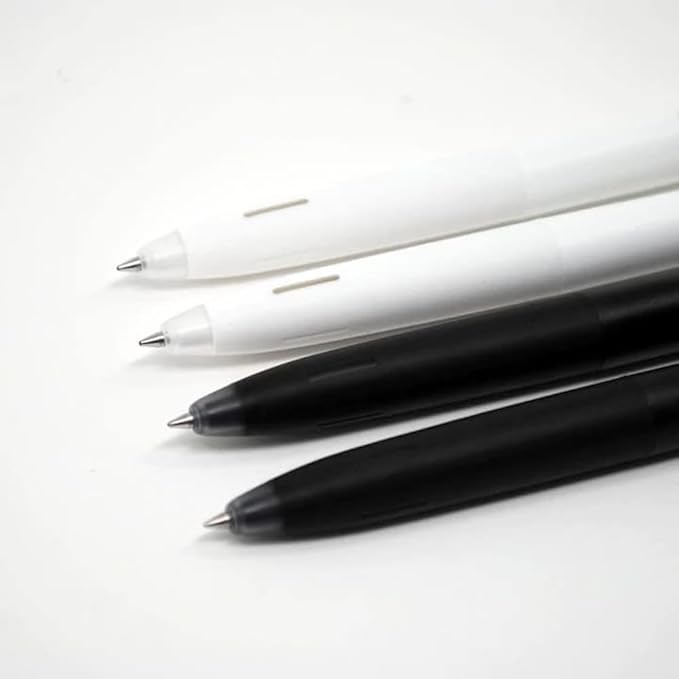 Zebra Pen bLen Gel Bolígrafos 0.7mm Punto Medio Tinta Negra Paquete 6 con 4 Recargas miniatura 5