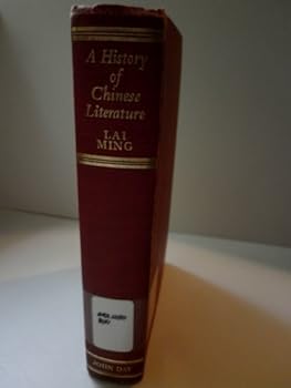 Hardcover History of Chinese Literature Book