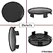 69mm Wheel Center Caps Compatible with E90 2004-2008 E87 2006-2011 #36131180419 36136783536 Replacement, 4pcs Black