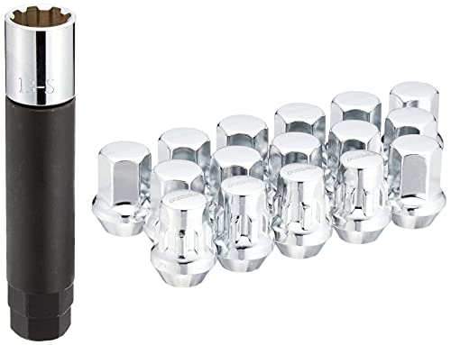 【RAYS(レイズ)】 17HEXロック&ナットセット(4ホール用) M12×1.25 CP(メッキ) 74082000003CP