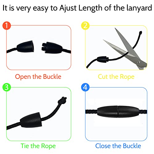 Funny Lanyards For Id Badges And Keys, Id Badge Holder With Silicone Beaded Lanyard, Lanyard Keychain For Women, Teacher, Nurse, Office Name Tag Badge Holder Id Card Holder, Breakaway Badge Lanyard #TOP4