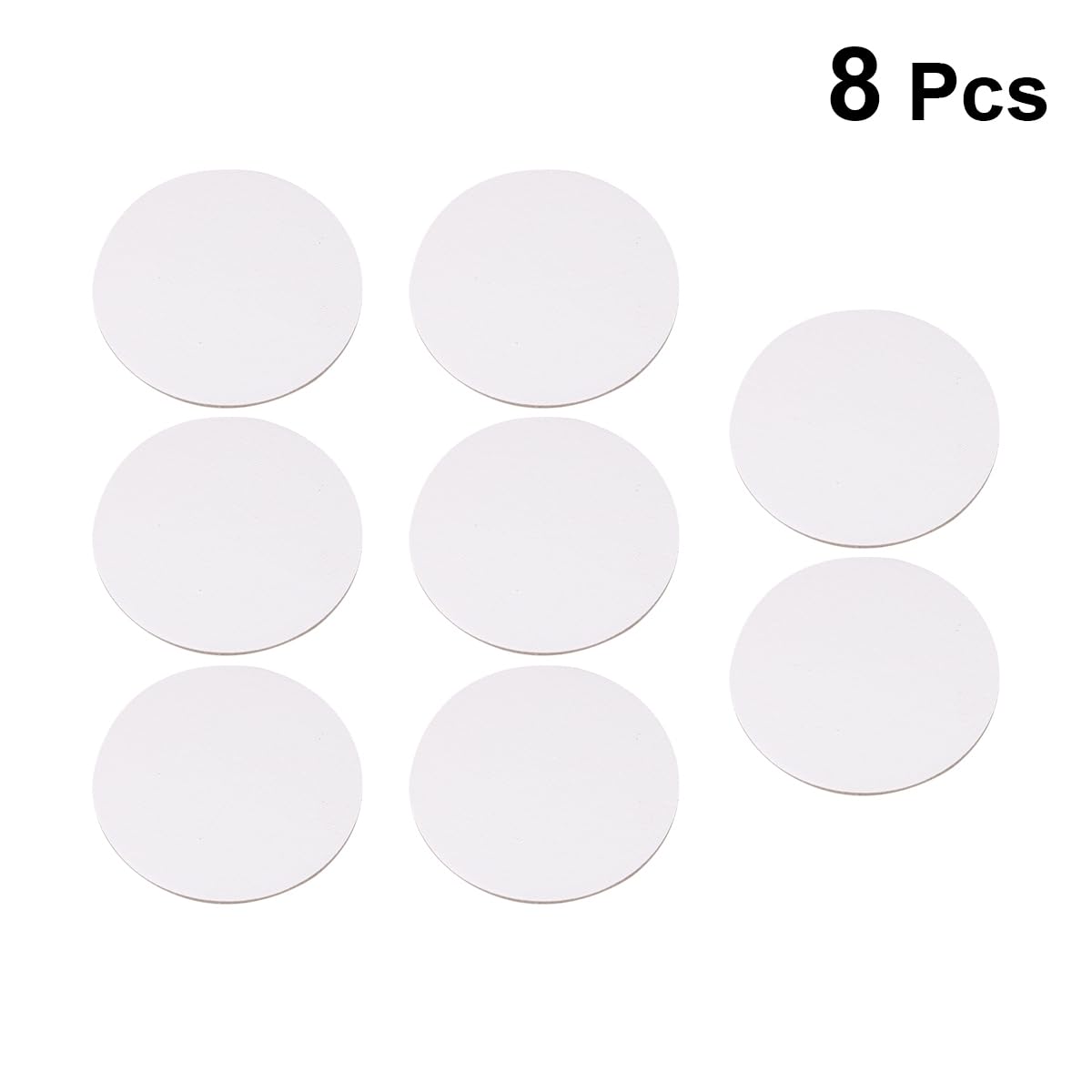 Healifty Tavola Rotonda Dell'Artista 4 Pollici Tele Rotonde Per Pittura Ad Olio Acrilici E Tempera Pannello Di Tela Resistente Per Hobby Creativi E Studenti