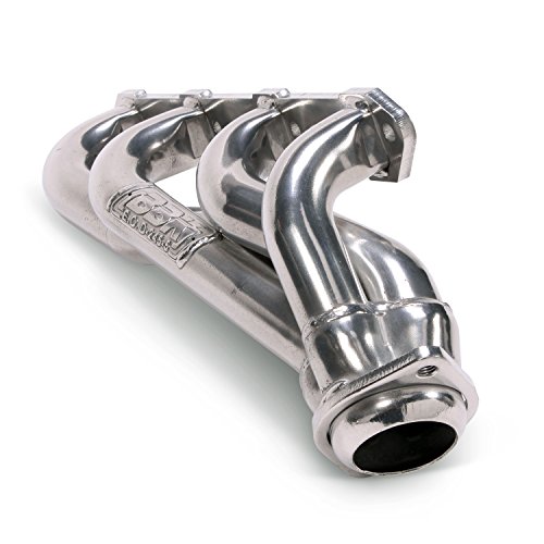 Image of BBK Performance 15110 1-5 /8 inch Shorty Tuned Length Performance Exhaust Headers for Ford Mustang 351W - Polished Silver Ceramic Finish
