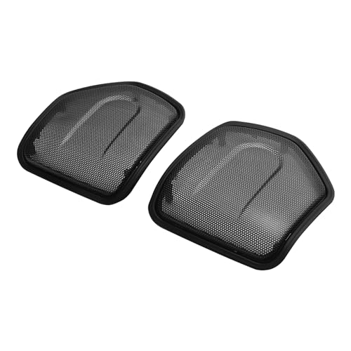 TCT-MOTORPARTS Black Saddlebag Speaker Lid Grills Fits for Indian Chieftain Dark Horse Limited 2019-2025 Challenger miniatura 4