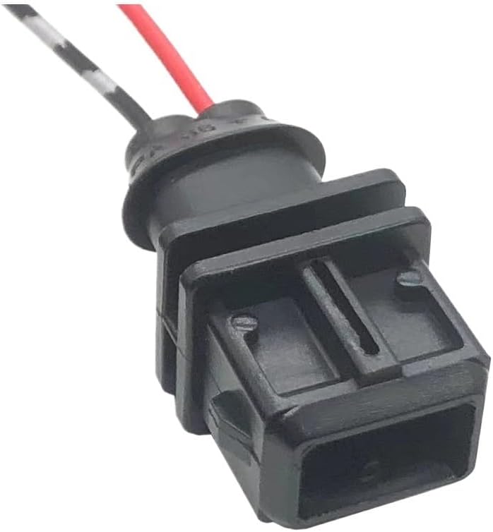 Cars Connectors 2 Pin Female Fuel Injector Nozzle Water Proof Wire Harness Plug Socket Housing for 829441-1 037906240 106462-1 with Wire(2p Female,20 Sets)