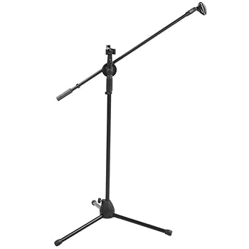 Amazon | ユニバーサル54.7インチ360°回転マイクスタンド