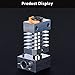 immagine 5PoPprint Upgrade - Dissipatore di calore All Metal Hotend 3D pezzi per stampante CR-10 Ender3 3D MK8 ugello CR10 Titanium Heat Breaker