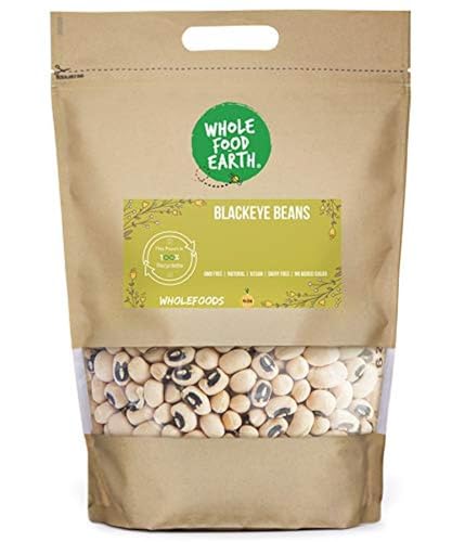 Wholefood Earth - Alubias carillas, 1 kg, sin transgénicos, naturales, altas en fibra, altas en proteínas