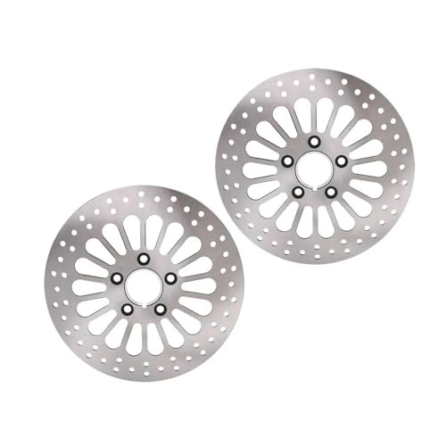 Disque frein ondulé avant arrière en acier haute résistance pour moto Touring
