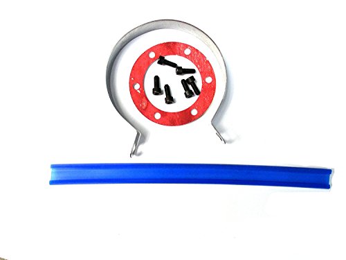 New! High Performance Exhaust System Muffler For Gy6 50Cc-400Cc 4 Stroke Scooters Atv Go Kart (Blue) #TOP3