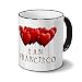 Produktbild digital print Städtetasse San Francisco - Design Herzballons - Stadt-Tasse, City-Mug - Becher Schwarz