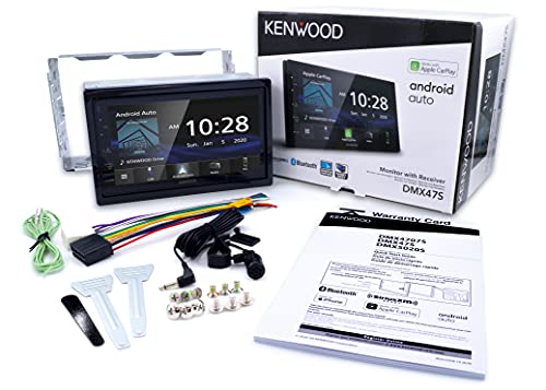 Kenwood Dmx47S 6.8" Capacitive Touch Screen Digital Multimedia Receiver With Apple Carplay & Android Auto (Does Not Play Cds) #TOP5