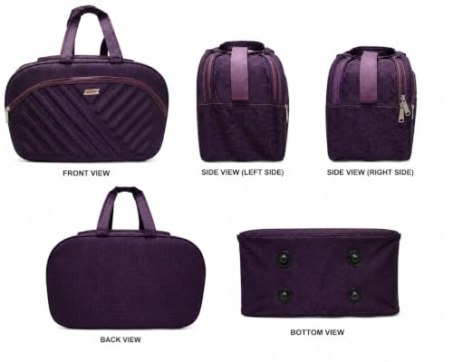 Image of Premium Travel Duffle Bag, Luggage Bag, 90 L Capacity Bag, Purple