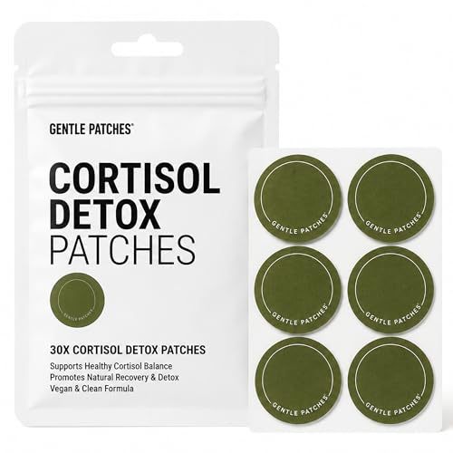 Gentle Patches Cortisol Support Patches - Natural Stress Relief & Calm Mood