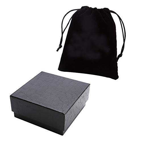 Manifo Black Obsidian Healing Crystal Stone Necklace Natural Gemstone Pendant Necklace Jewelry For Men #TOP6