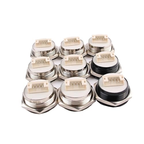 Interrupteur bouton-poussoir 22mm pour remplacer un bouton de commande usé - 2