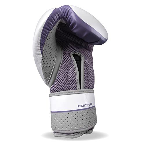 Sanabul Hyperstrike Womens Boxing And Kickboxing Fight Gloves (10 Oz, Purple/White) #TOP4