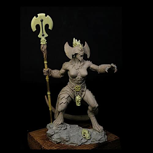 Figura modelo de resina 1:24 Ancient Man sin armar miniatura 3