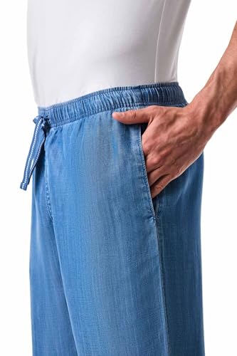 Coolibar UPF 50+ Men's Brickel Chambray Pants - Sun Protective3