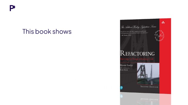 Refactoring: Improving the Design of Existing Code (Addison-Wesley