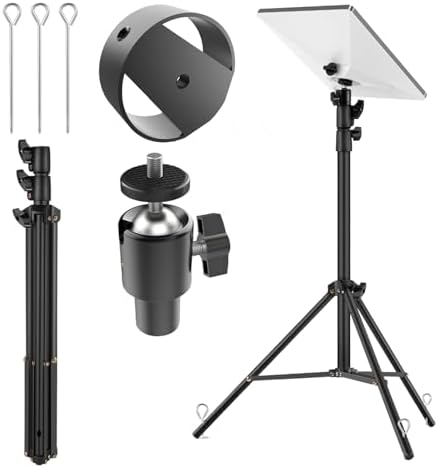 Starlink Mini Tripod & Pipe Adapter Mount with 360° Gimbal， All-T...