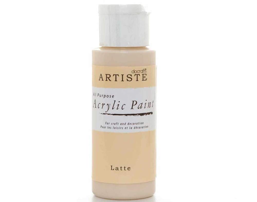 Latte Cream docrafts Artiste All Purpose Acrylic Craft Paint - 59ml