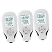 SOLUSTRE 3pcs Thickness Gauge car gauges Micrometer Thickness Tester Auto Paint Coating Tester Vehicle Paint Coating Tester Auto Car Paint Tester White Liquid Crystal Digital Display abs