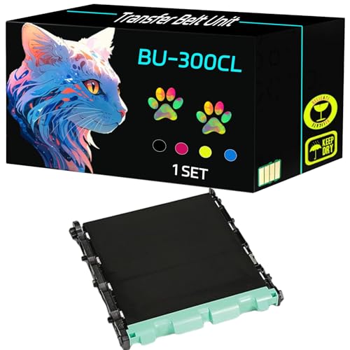 High Yield BU-300CL Transfer Belt Unit Compatible for Brother HL-4150CDN HL-4570CDW HL-4570CDWT Printers, Print Clearly (1 Set)