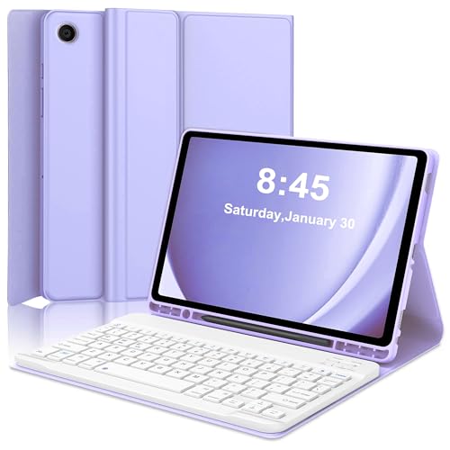 Amouogoey SAMSUNG GALAXY TAB A9+ CASE Keyboard Case For Samsung Galaxy Tab A9 Plus 5G 11 Inch 2023 cover