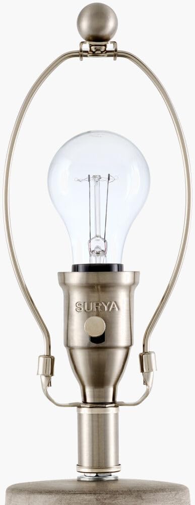 Mark&Day Table Lamps, Shawndra Traditional Bedside Table Lamp for Nightstand Bedroom, Living Room or Office (20" H x 13" W x 13" D)