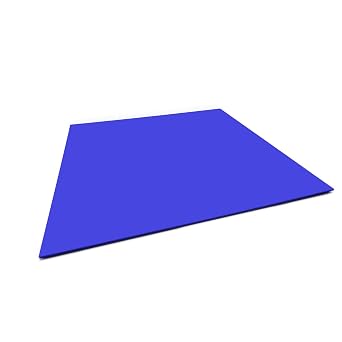 335x300x1.5mm Colored Fiberglass G10 Composite Laminate Sheet Panel 13x11.8 Blue