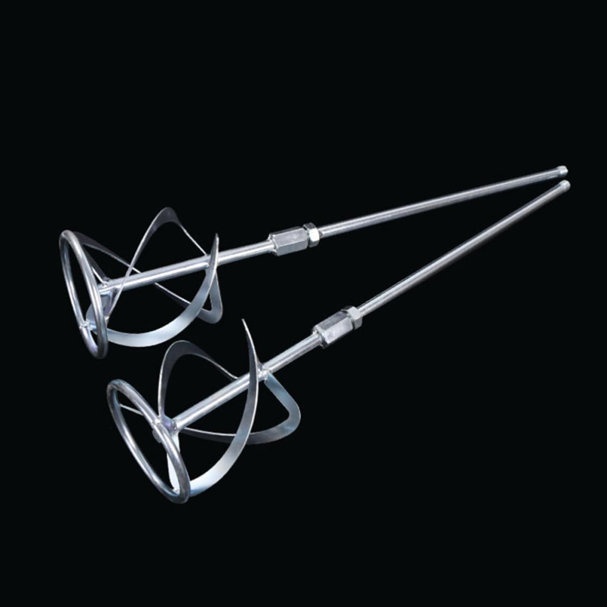 Rührstab aus Hochkohlenstoffstahl 580x120mm mit Spiralform Robust und Leicht zu Reinigen für Farbe und Lebensmittel im Eimer oder Kanister