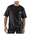 Carhartt Men's K87 Workwear Short Sleeve T-Shirt (Regular and Big & Tall Sizes), Black, Large