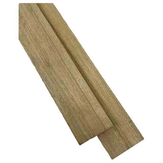 Exotic Wood Zone White Limba, 3/4" x 6" x 12" Lumber - Perfect for Woodworking, DIY Projects, and Cutting Board Blanks