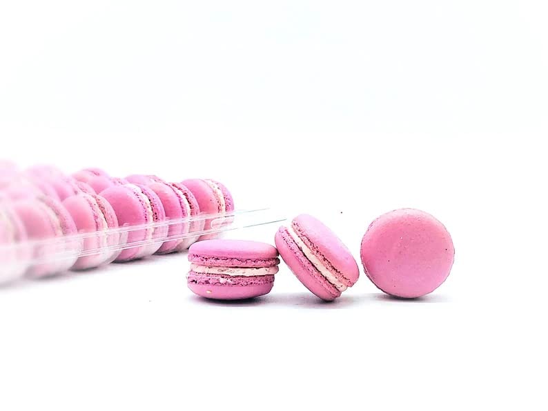 50 Pack Gluten Free French Berry Blend Macaron | A great addition for your bakery establishment or your next party