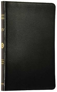 Paperback The Holy Bible: English Standard Version : Black Bonded Leather Book